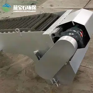 旋转式格栅除污机 自净式回转耙齿清污机 自动拦截去除垃圾