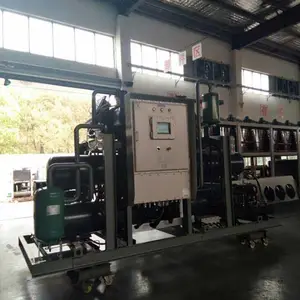 康士捷新材料低温萃取制冷设备定制 大冷量复叠冷水机组
