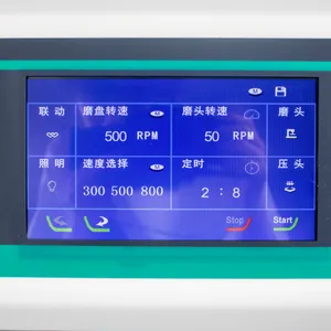 自动试样磨抛机金相XMP-2A双盘全自动预磨研磨抛光机零件打磨抛光