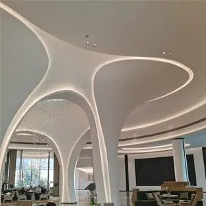 轻质高强与造型自由:GRG包柱材料的核心性能优势解读