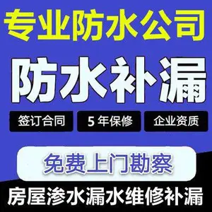 上海浦东张江防水补漏(屋顶/外墙/卫生间等防水补漏)