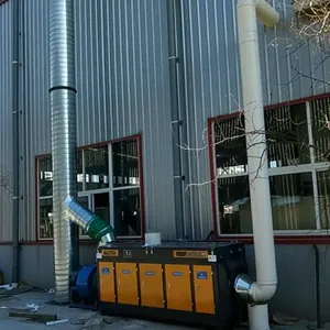 洛阳发泡胶厂废气治理技术工程 胶水厂臭气异味裂解净化装置净化车间空气