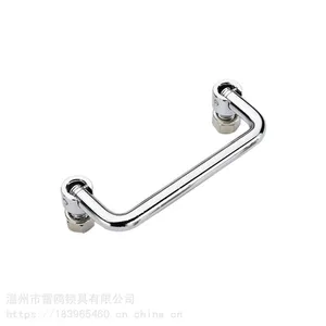 雷鸥锁具直销碳钢折叠拉手LS506 高端五金拉手 工业拉手