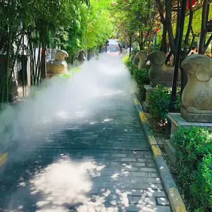 化州专业设计公园人造雾雾效果工程