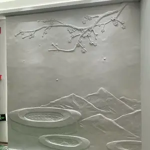 海南大型玻璃钢浮雕 玻璃钢壁画浮雕 玻璃钢文化背景墙浮雕定制
