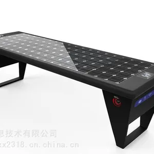 四两科技 生产厂家 公园项目采购太阳能座椅 公园太阳能自发电座椅