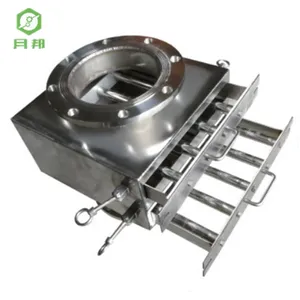 月邦抽屉式除铁器 全自动永磁除铁器 磁力面积大