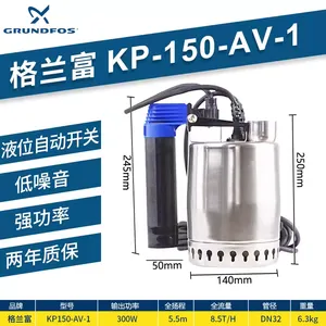 ����Grundfos������KP150-A V-1��ɽѭ����ˮ��ѹ���Ǳˮ�ٲ���