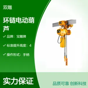 宝雕牌1吨2吨3吨遥控手柄操作电动葫芦 HHBB型号 提升高效4米6米