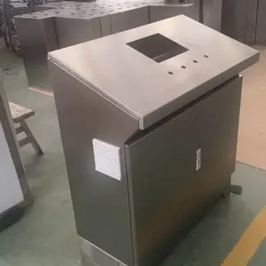 斜面操作台 操控台 斜面电箱 操作柜 不锈钢斜面操作台