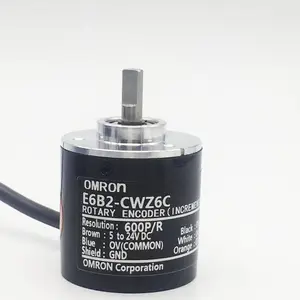 全新原装正品OMRON欧姆龙旋转编码器E6A2-CW3C 500P/R 0.5M假一罚