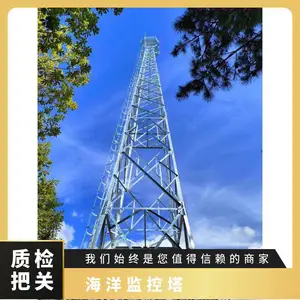 贵州防盗监控塔热镀锌防腐结构稳固防盗瞭望塔