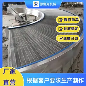 网带输送机 清洗冷却不锈钢传送线 耐腐蚀 可定制