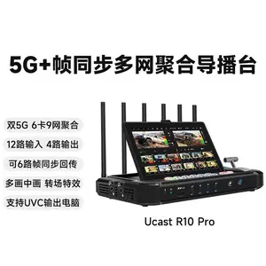 3路HDMI+3路SDI+6路帧同步远程回传切换台R20PRO 5G导播台