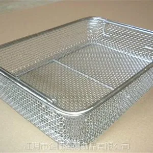 304L不锈钢网筐,不锈钢消毒筐