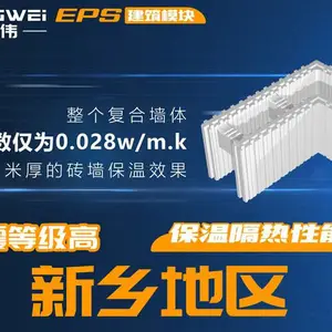 新乡地区英伟模块建房代理***EPS泡沫建筑模块墙体空腔模块