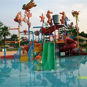 水上乐园设备厂家 海洋风格水寨