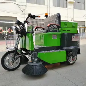 大型驾驶式环卫清洁垃圾新能源扫地车物业厂区用小型清扫车扫地车