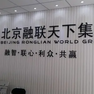 �����ǿ�����ˮ����logoǽ����ǽ��PVC����˿������������װ