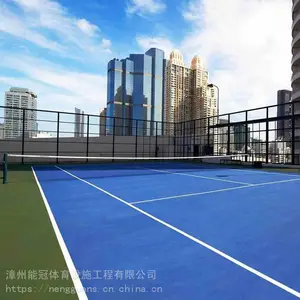 福建网球场施工_塑胶球场建设_塑胶运动场地施工_运动场翻新_漳州球场建设_漳州能冠体育
