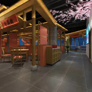 丁记海鲜餐厅改造 锦木堂装饰设计 设计师马吉鹏