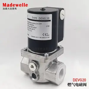 燃气电磁阀DEVG20 Rp3/4加拿大Madewelle美德韦230V常闭