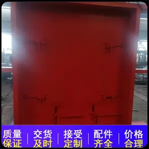 2.1*2m防火栅栏两用门 矿山斜风井口防爆门 矿井抗地压无压风门