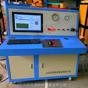 山东欣诺厂家直销全自动气动水压试验机 高压液体增压测试水压爆破试验台