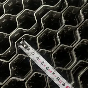 龟甲网耐磨厂家直供达烨 不锈钢龟甲网 烟道金属板耐高温六角网