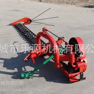 苜蓿割草机 拖拉机后悬挂牧草割草机 草场除草机 乐源机械