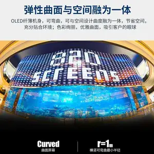 ���˼�OLEDҺ��ƴ����ʾ�� �������ϵͳ������ʾƴ�ӵ���ǽ����