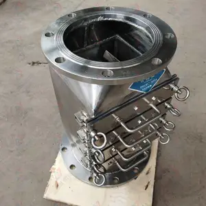 管道磁棒除铁器 潍矿机械抽屉式粉料手动除铁设备