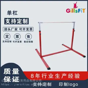 体适能训练器材儿童可升降单杠双杠爬行架健身吊环海绵着陆垫