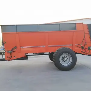 干湿粪便抛洒车 农家粪撒粪车 大面积农田湿粪撒粪机鑫益机械撒粪车