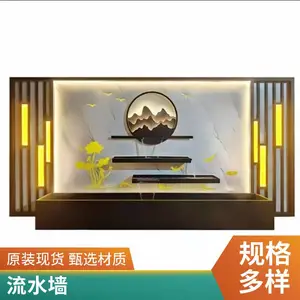 现代极简风流水景墙 为你的小院提升一个档次