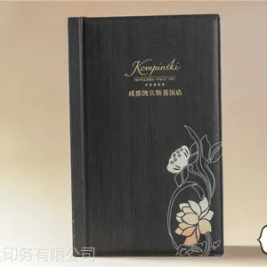 西南地区专业菜谱设计制作公司为【凯宾斯基酒店】定制菜谱