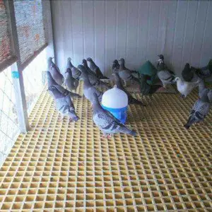 鸽舍玻璃钢格栅公棚地网