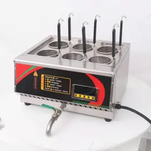 鑫恒佳台式电脑版小型电加热/燃气煮面炉 4篮/6篮煮面锅