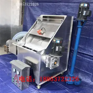 连云港220v猪粪脱水机价格粪便分离机牛粪鸡粪螺旋压榨机