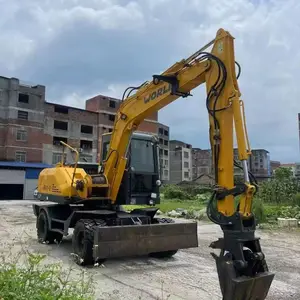 2024低价买二手抓机轮挖广西抓木机带铲带爪