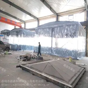 室内保温作业工棚活动推拉蓬可移动式帐篷价格多少钱