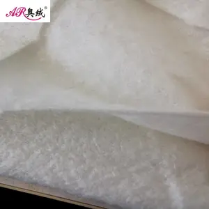 真丝眼罩用桑蚕丝针刺棉 柔软真丝填充棉 眼罩填充物定做
