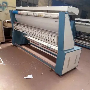 上海贝龙无张力 针织布验布卷布机 松布机记米记数器检验、计米、打卷一体厂家直销