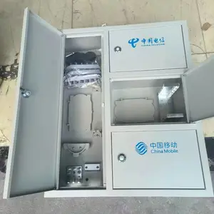 连接主干光缆与配线光缆 光纤分纤箱 楼道箱 四网合一分纤箱 光纤配线架 机柜 塑料箱