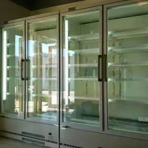 双门松下冷冻柜SRL-CD4075-TS4 玻璃门冷冻展示冰箱 全国联保