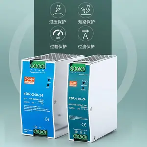 ��γ���ص�Դ MDR-10-24 10W���찲װ24V 0.42AС���ʱ��͹���