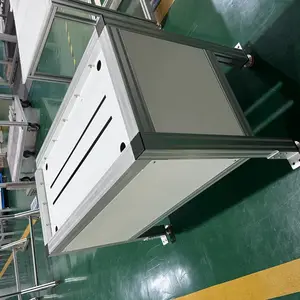 矾森铝型材钣金机架工业流水线框架构架铝合金壳体来图定制