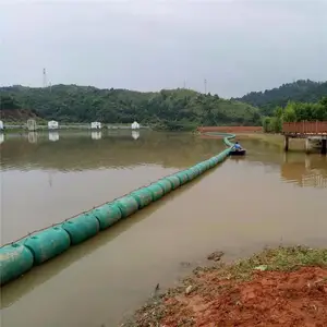 自然水系生态拦污浮筒 湿地保护漂浮杂物围挡构件
