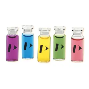 N9300702 美国PE按扣瓶 2mL 11mm 带PTFE有机硅隔垫套装100个装
