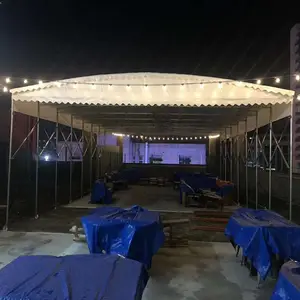 广州户外式雨棚 推拉雨棚 电动雨棚 可上门安装免费量尺寸